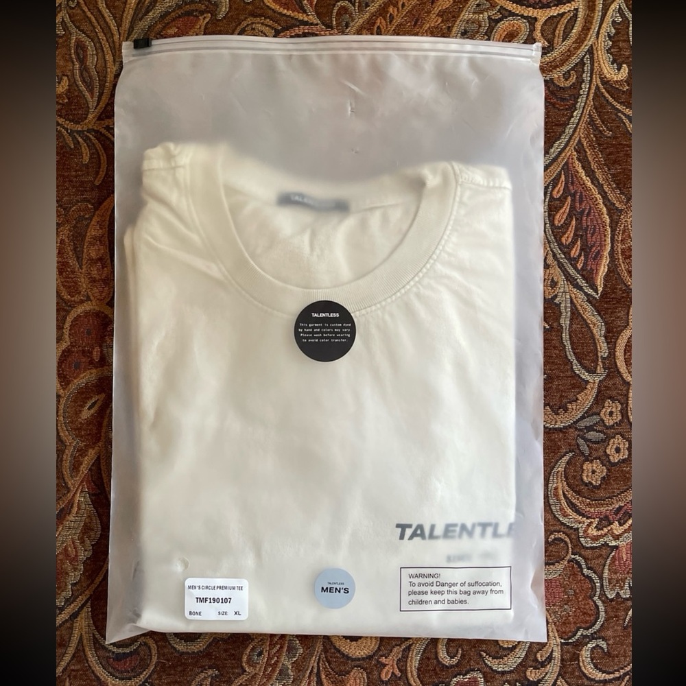 Talentless Circle Men's Cream Shirt
